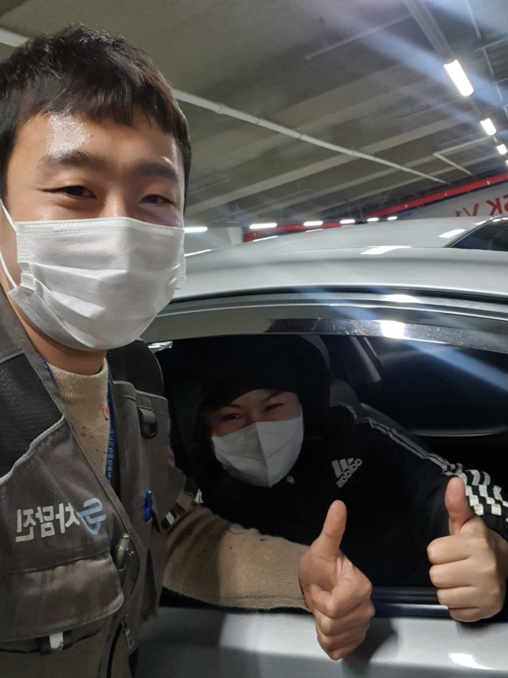 오산 고객님의 키로수와 상태 마음에 드는 아반떼MD 중고차 구매 후기